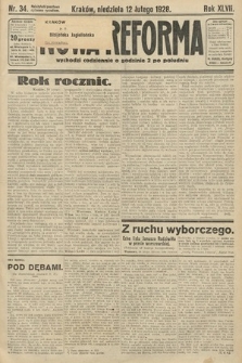 Nowa Reforma. 1928, nr 34