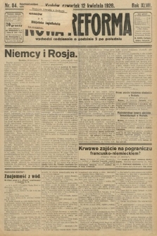 Nowa Reforma. 1928, nr 84