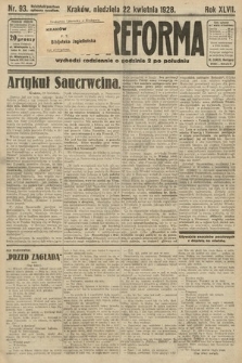 Nowa Reforma. 1928, nr 93