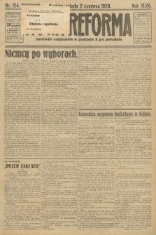 Nowa Reforma. 1928, nr 124