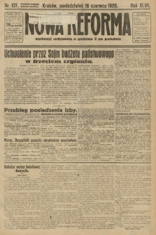 Nowa Reforma. 1928, nr 137