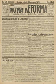 Nowa Reforma. 1928, nr 141