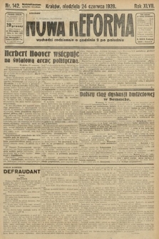 Nowa Reforma. 1928, nr 142