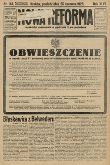 Nowa Reforma. 1928, nr 143