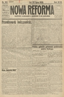 Nowa Reforma. 1928, nr 163