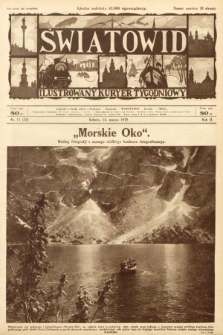 Światowid : ilustrowany kuryer tygodniowy. 1925, nr 11