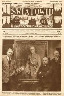 Światowid : ilustrowany kuryer tygodniowy. 1925, nr 13