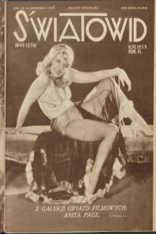 Światowid. 1929, nr 47