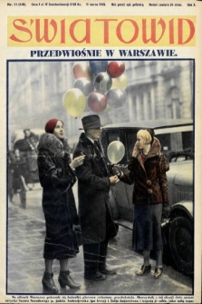 Światowid. 1933, nr 11