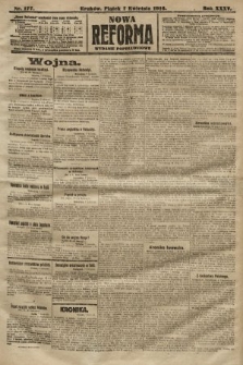 Nowa Reforma (wydanie popołudniowe). 1916, nr 177