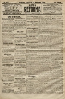 Nowa Reforma (wydanie popołudniowe). 1916, nr 211