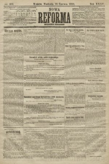 Nowa Reforma (wydanie poranne). 1916, nr 303