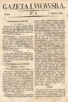 Gazeta Lwowska. 1832, nr 3