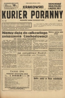 Krakowski Kurier Poranny : niezależny organ demokratyczny. 1938, nr 115