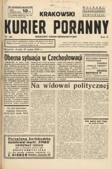 Krakowski Kurier Poranny : niezależny organ demokratyczny. 1938, nr 140