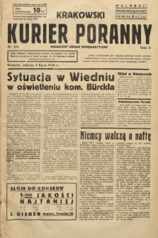 Krakowski Kurier Poranny : niezależny organ demokratyczny. 1938, nr 176