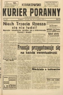 Krakowski Kurier Poranny : pismo demokratyczne. 1938, nr 249