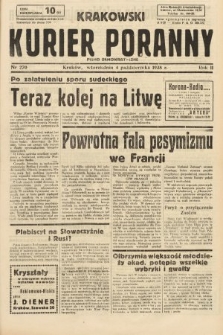 Krakowski Kurier Poranny : pismo demokratyczne. 1938, nr 270