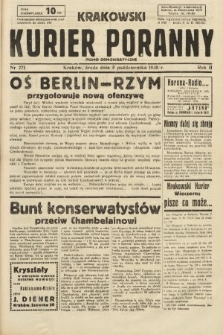 Krakowski Kurier Poranny : pismo demokratyczne. 1938, nr 271