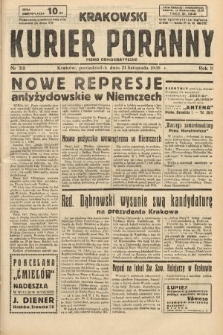 Krakowski Kurier Poranny : pismo demokratyczne. 1938, nr 318