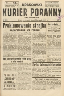 Krakowski Kurier Poranny : pismo demokratyczne. 1938, nr 324