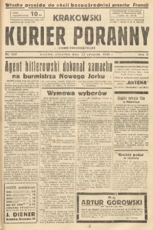 Krakowski Kurier Poranny : pismo demokratyczne. 1938, nr 349