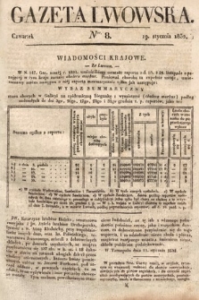 Gazeta Lwowska. 1832, nr 8