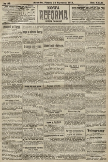 Nowa Reforma (numer poranny). 1913, nr 38
