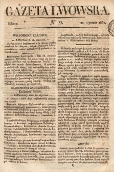 Gazeta Lwowska. 1832, nr 9