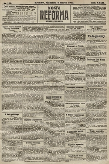 Nowa Reforma (numer poranny). 1913, nr 114