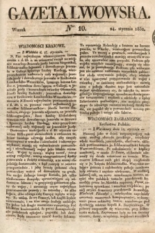 Gazeta Lwowska. 1832, nr 10