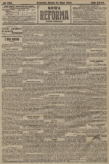 Nowa Reforma (numer poranny). 1913, nr 229