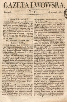 Gazeta Lwowska. 1832, nr 11