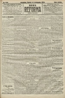 Nowa Reforma (numer poranny). 1913, nr 525