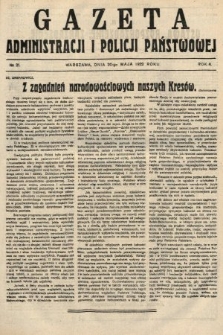 Gazeta Administracji i Policji Państwowej. 1922, nr 21