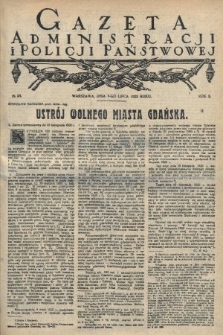 Gazeta Administracji i Policji Państwowej. 1923, nr 28