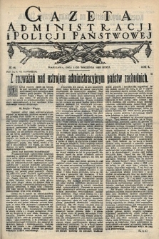 Gazeta Administracji i Policji Państwowej. 1923, nr 36