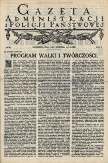 Gazeta Administracji i Policji Państwowej. 1923, nr 38