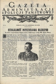 Gazeta Administracji i Policji Państwowej. 1923, nr 41