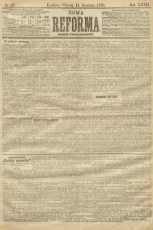 Nowa Reforma (numer popołudniowy). 1908, nr 20
