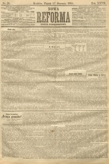 Nowa Reforma (numer popołudniowy). 1908, nr 26