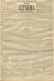 Nowa Reforma (numer popołudniowy). 1908, nr 38