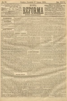 Nowa Reforma (numer popołudniowy). 1908, nr 96