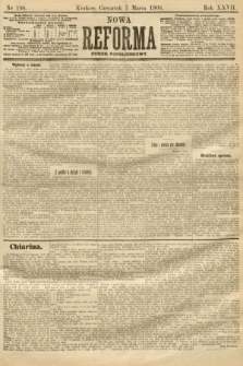 Nowa Reforma (numer popołudniowy). 1908, nr 108