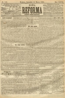 Nowa Reforma (numer popołudniowy). 1908, nr 120