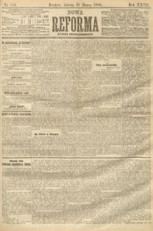 Nowa Reforma (numer popołudniowy). 1908, nr 146