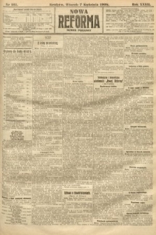 Nowa Reforma (numer poranny). 1908, nr 161