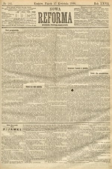 Nowa Reforma (numer popołudniowy). 1908, nr 181