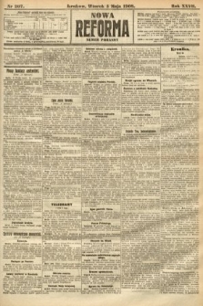 Nowa Reforma (numer poranny). 1908, nr 207