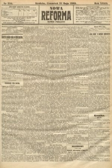 Nowa Reforma (numer poranny). 1908, nr 234